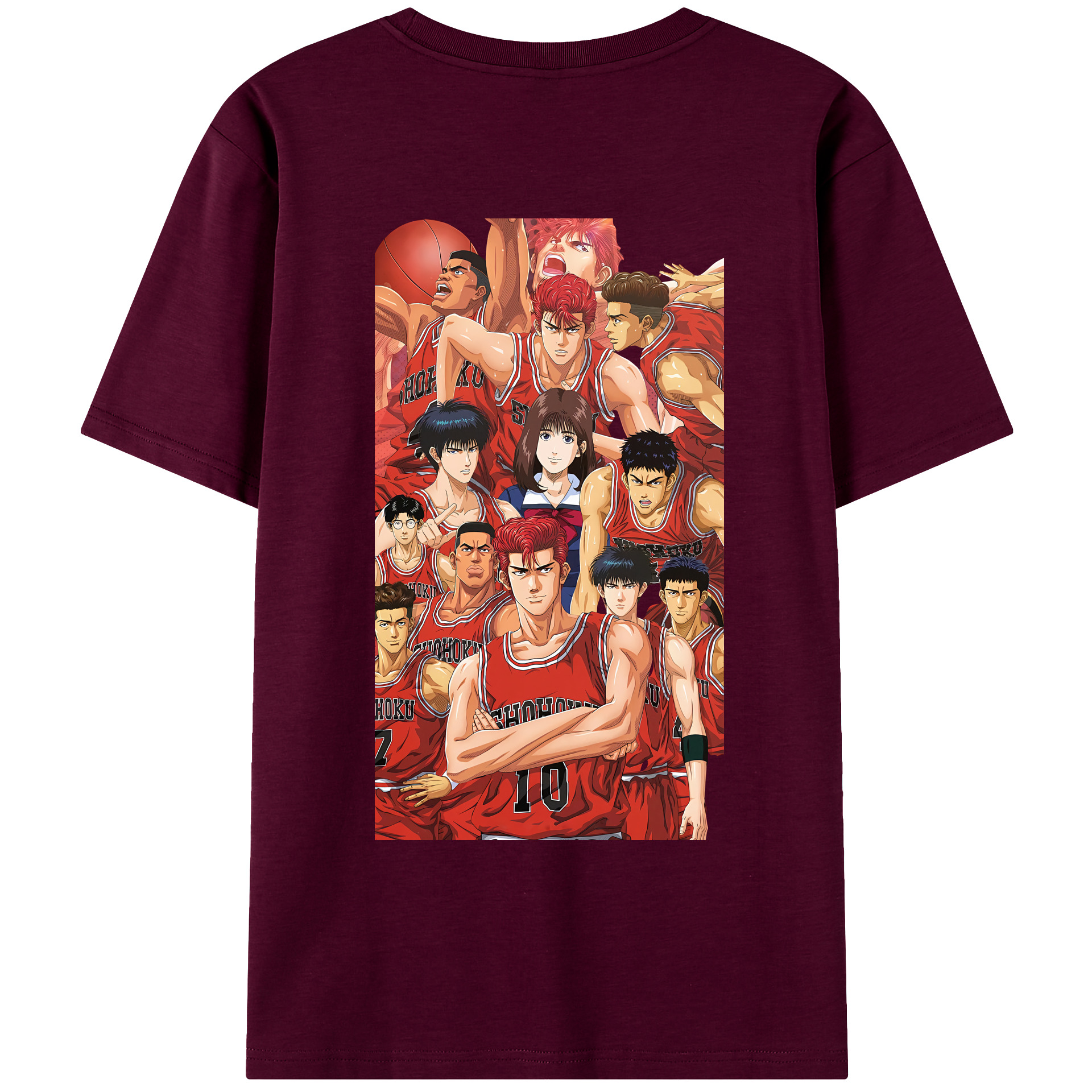 （画像用） SLAM DUNK／スラムダンク レディース半袖Tシャツ(バックプリント)